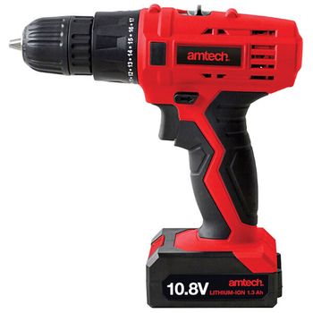 Cordless 10.8V Drill & Driver + Battery & Charger