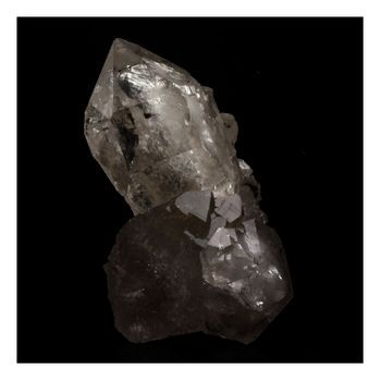 Cuartzo Ahumado - Pierre Natural De Francia, Chamonix - Curación Y Protección Pierre, Propiedades De Purificación - 487.0 Ct - Certificado De