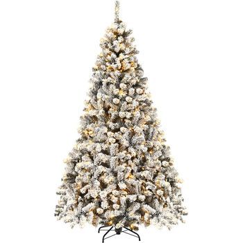 Árbol De Navidad Artificial 225 Cm Costway 128 X 128 X 225 Cm