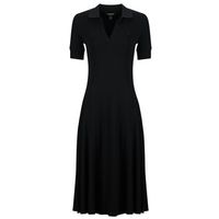 lauren ralph lauren vestido largo knit polo dresses para mujer