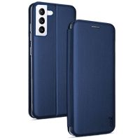 cool funda flip cover elegance marino para samsung galaxy s21 plus