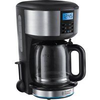 russell hobbs buckingham fast brew 20680ss filter coffee machine - brushed stainless steel stainless steel