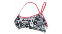 michael phelps kokeshi 2 top de bikini de dos piezas para mujer negro   rosa
