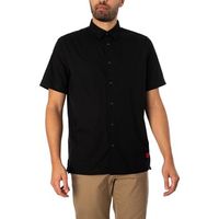 hugo camisa manga corta camisa ebor recta manga corta para hombre