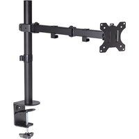proper swing arm full motion monitor desk mount