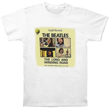 The Beatles Camiseta manga larga Long Winding Road para mujer