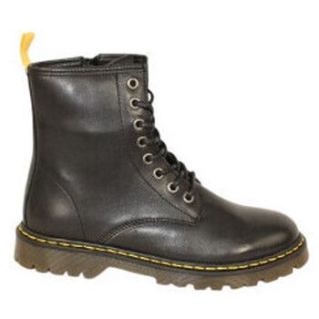 Moneka Botines bota tipo comando con hilo contrastado modelo tag para mujer