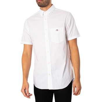 Gant Camisa manga larga Camisa Regular De Popelina Manga Corta para hombre