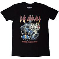 def leppard camiseta summer stadium tour para mujer