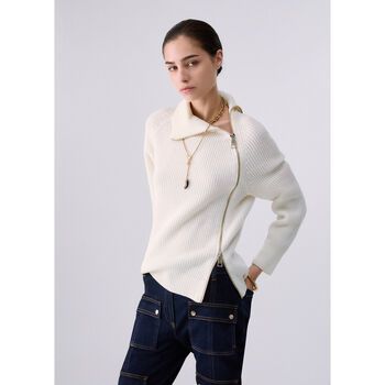 Liu Jo Jersey Punto en lana con cremallera para mujer