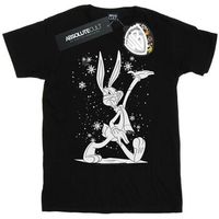 dessins animes camiseta let it snow para hombre