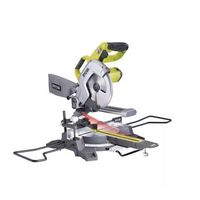ingletadora con brazo extensible disco 216mm  guia laser - ryobi