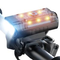 faro para bicicleta bikight bateria de 1200mah diseno de haz de doble distancia impermeable 4 modos de luz carga rapida