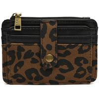 misako monedero lauris tarjetero animal print para mujer