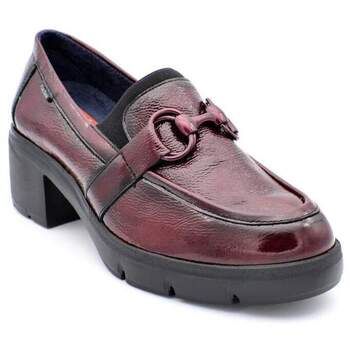 Fluchos Mocasines F2111 Burdeos para mujer