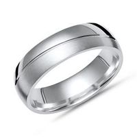 anillo exclusivo de plata 925 en 6 mm