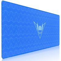valk gaming mousepad xxl alfombrilla gaming tela 80x30cm azul zafiro