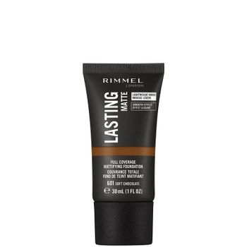 Rimmel London Lasting Matte Foundation - 601 Soft Chocolate