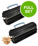 compatible twin pack ibm 75p5710 black toner cartridges 2 pack
