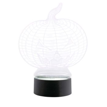 Lámpara de mesa 3d led calabaza (2.5w)