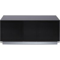 alphason element modular 1250xl tv stand - black black