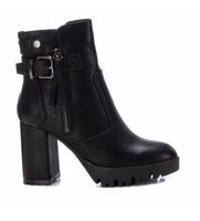 xti para mujer 14065001-negro botines 140650 negro - altura tacon 9cm - 40 8 a 10cm cremallera casual