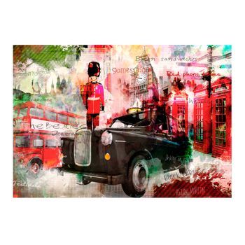 Papel Pintado 3d - Calles De Londres (200x140 Cm)