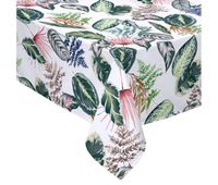 mantel  100 algodon tropalm  140x200 cm verde