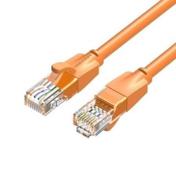 Cable de Red Vention IBEOF Cat.6 1m Naranja UTP RJ45 1000Mbps