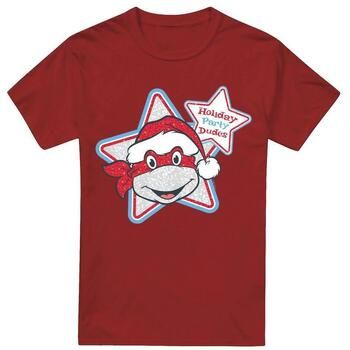 Teenage Mutant Ninja Turtles Camiseta Holiday Party Dudes para hombre