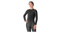 maillot de manga larga espresso ml para mujer negro gris