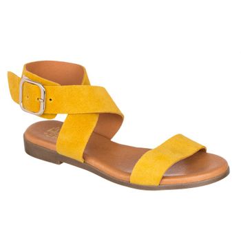 Sandalia serraje amarillo