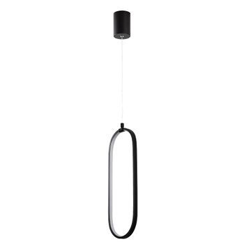 Lámpara De Techo Can-13560 Negro Metal 17x60-110x10 Cm