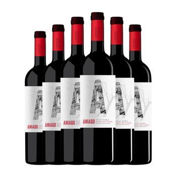 Diez Siglos Vino Tinto Aniago Ribera Roble 75 Cl 14% Vol. (pack De 6 Unidades)