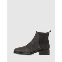 alpe botines botin couture 2349 gris para mujer