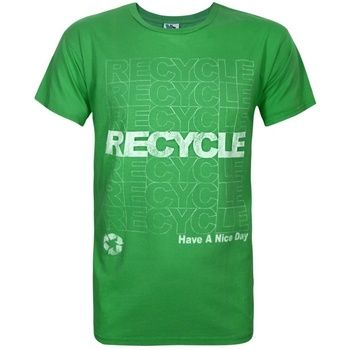 Junk Food Camiseta Recycle Have A Nice Day para hombre