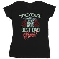 disney camiseta manga larga mandalorian dad para mujer