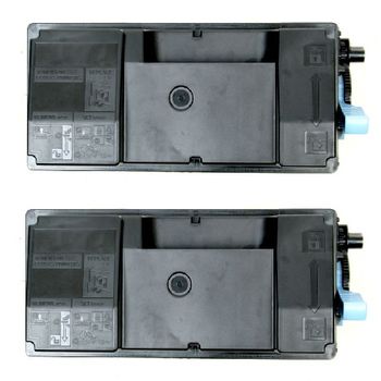 Compatible Twin Pack Kyocera TK-3130 Black Toner Cartridges (2 Pack)