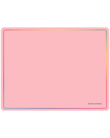 alfombrilla mars gaming mmp124 superficie nano-textil diserro rainbow 360x260mm color rosa