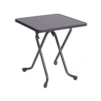 Mesa Plegable 70x70 Cm Antracita/gris Eredu