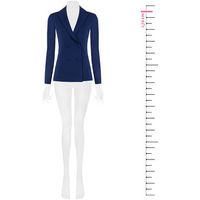 rinascimento chaqueta cfc0130139003 para mujer