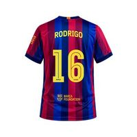 camiseta adulto rodrigo fc barcelona replica oficial 2627
