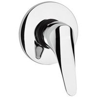mezclador empotrado para ducha monomando cromo  space