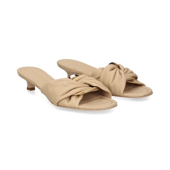 Kennel & Schmenger Sandalias Con Tacón Mujer - Beige Talla 39