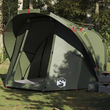 Tienda De Pesca - Refugio Para Acampada - Poliéster - Verde Oliva (260x276x179cm)
