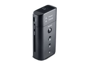 Cargador batería - Hama 00081390 Delta Travel, Para baterías de Iionen litio, Negro
