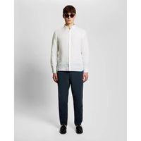 lyle  scott camisa manga larga lw2440v silk finish poplin shirt-626 white para hombre