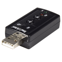 tarjeta sonido startech externa virtual 71 usb stereo