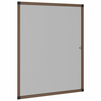 Mosquitera Para Ventanas Marrón 130 X 150 Cm Vidaxl