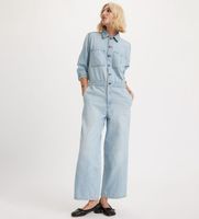 levis para mujer a5930-0006 mono largo iconic lightweight azul s casual algodon denim manga larga